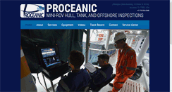 Desktop Screenshot of proceanic-rov.com